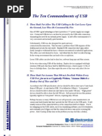 10 Commandments of USB WP039 R001 0512
