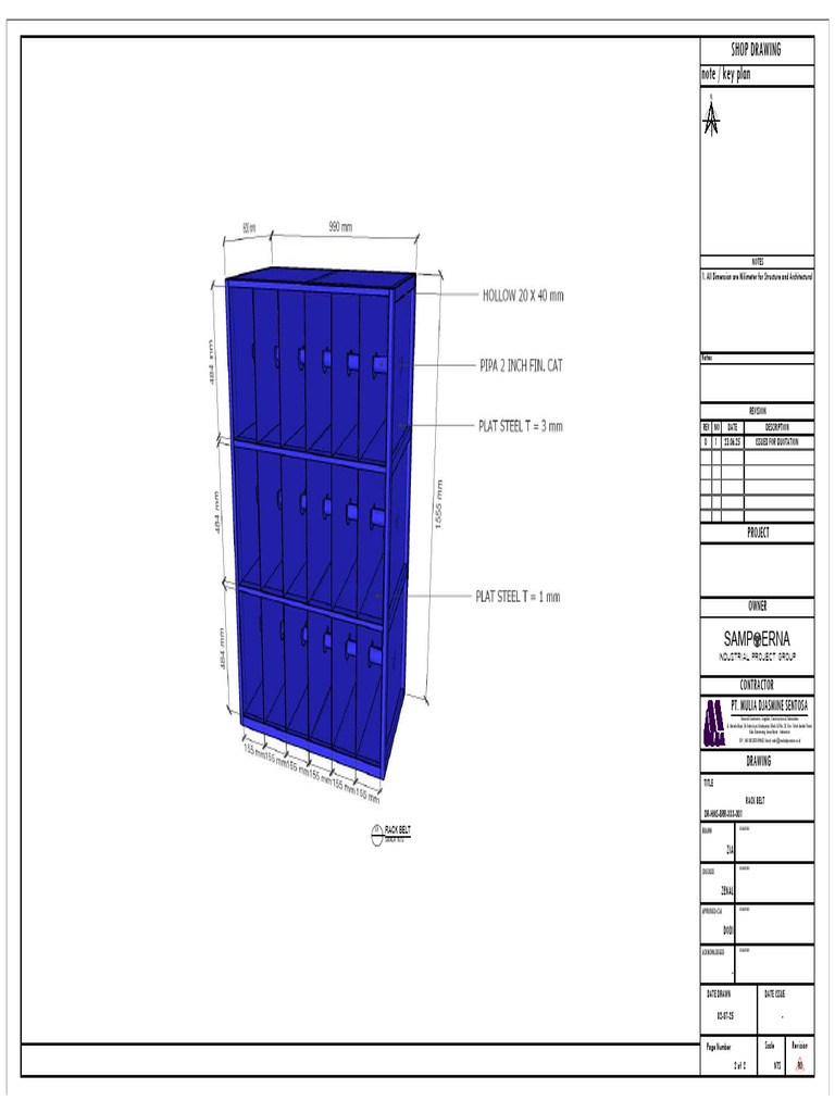 MDS Industrial Racking Quotation Document | PDF