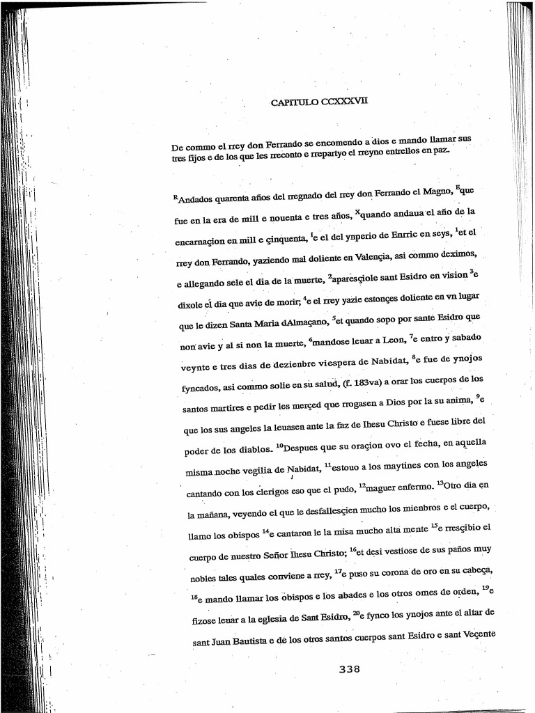 Particiones Del Rey Fernando EE | PDF