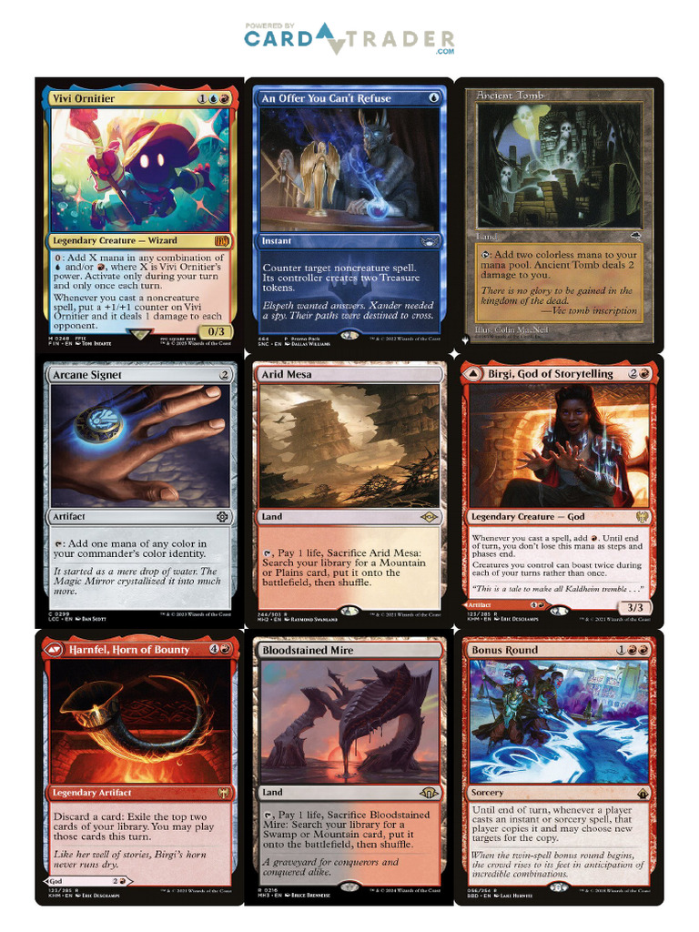 MTG Print Deck | PDF