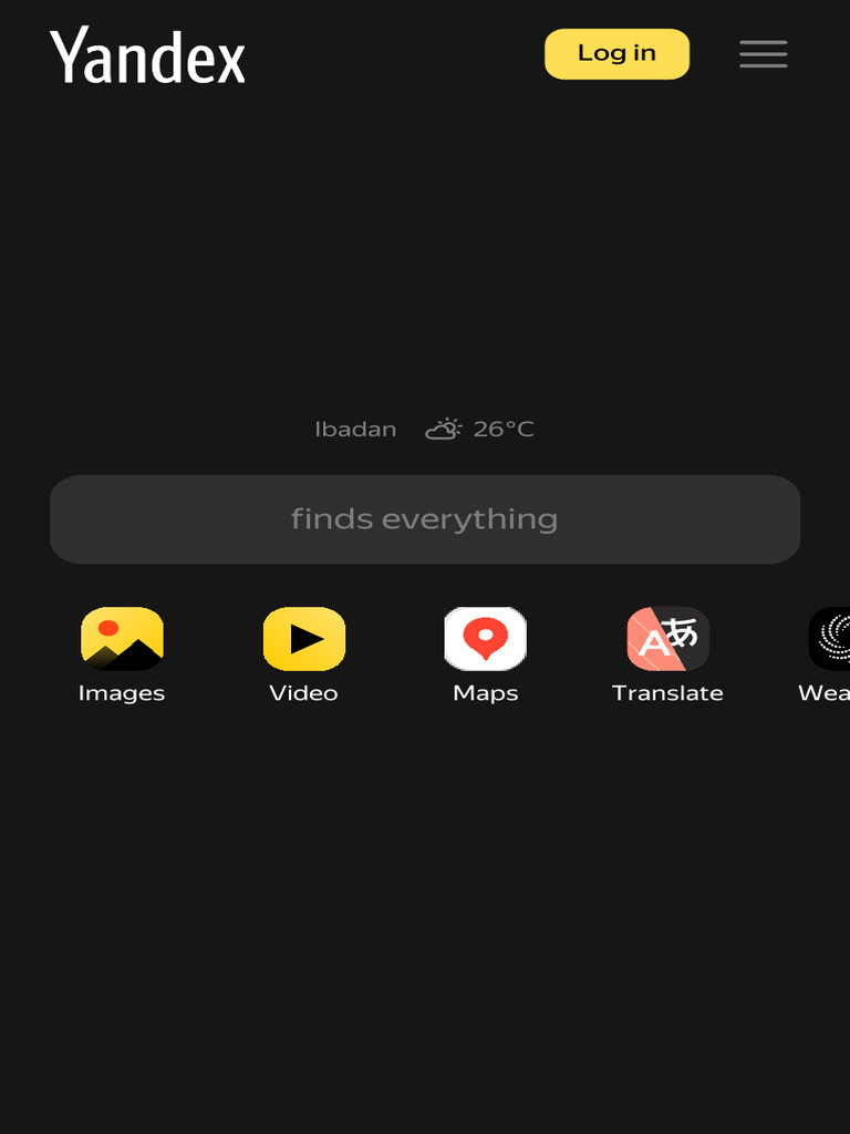 YANDEX FAST INTERNET SEARCH visual data 2