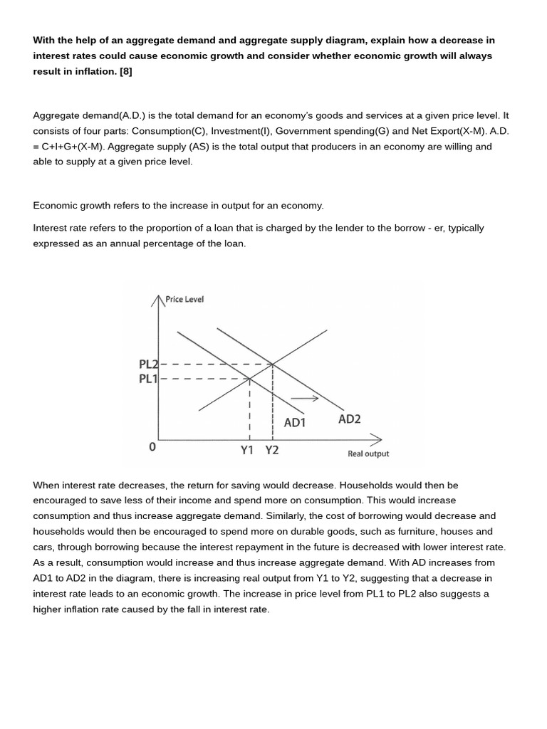Economic Growth and Inflation Dynamics | PDF