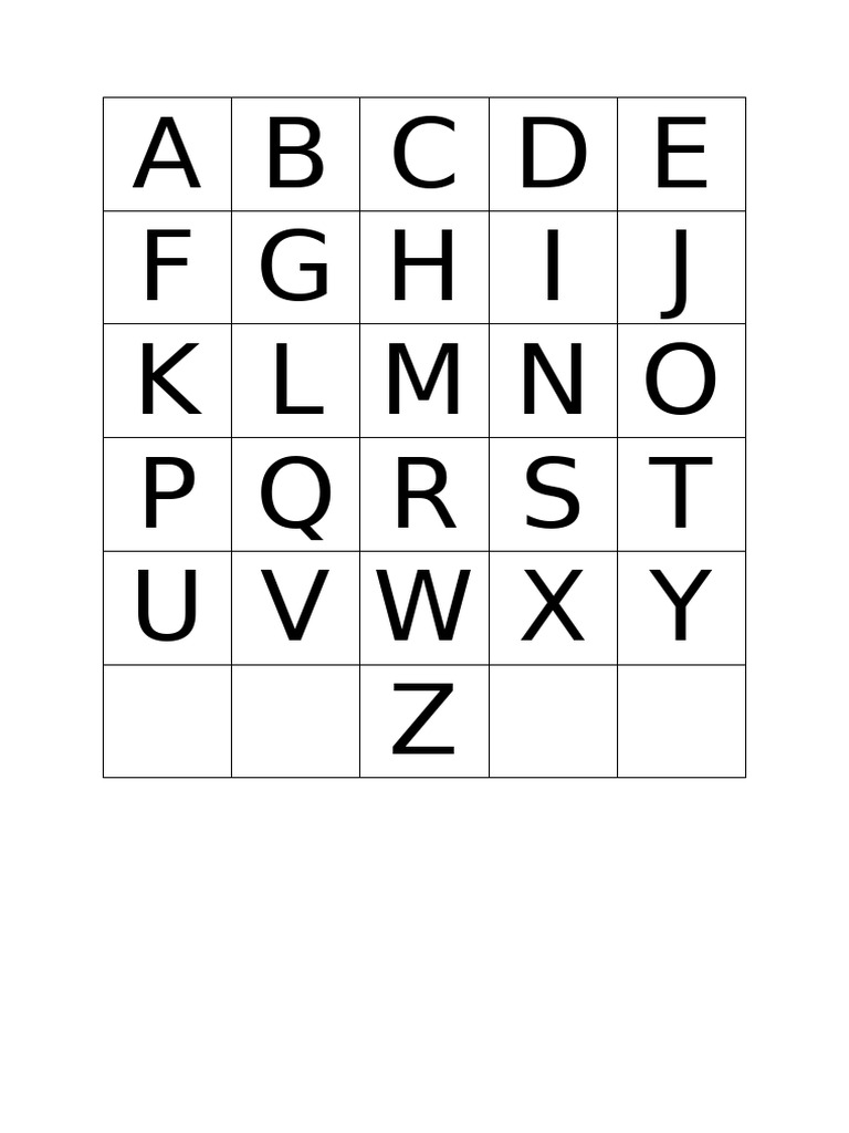 Alphabet | PDF