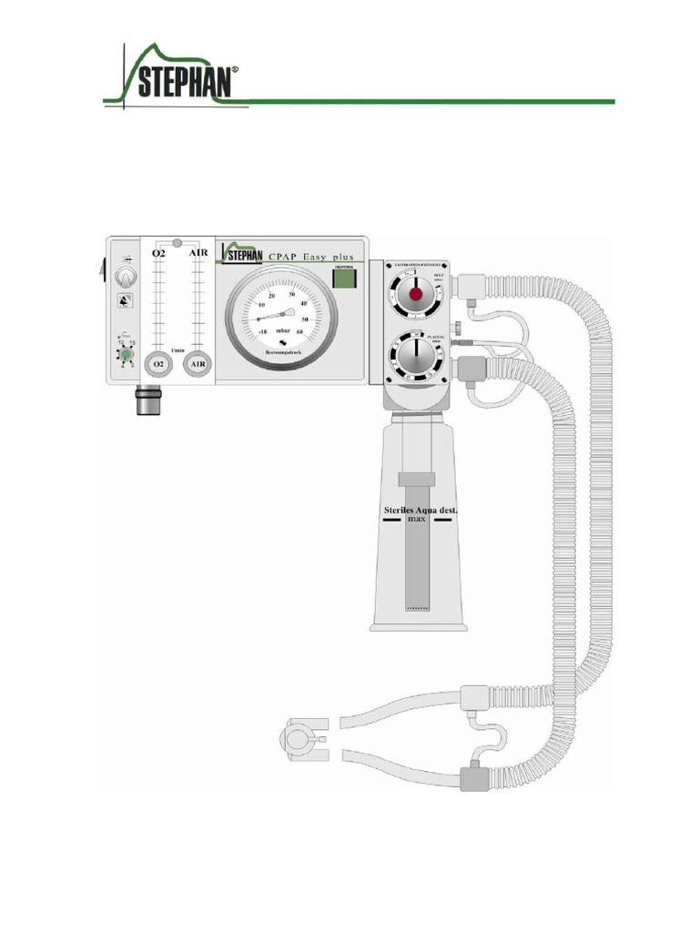 CPAP EASY plus Operating Instructions | PDF | Exhalation | Breathing