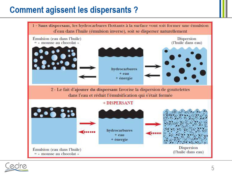 4 Presentation Dispersants Cedre Ceppol 5 | PDF