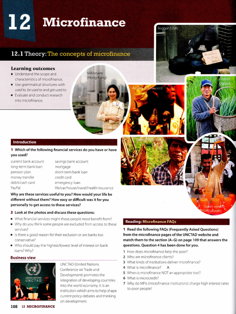 Understanding Microfinance Basics | PDF | Microcredit | Microfinance