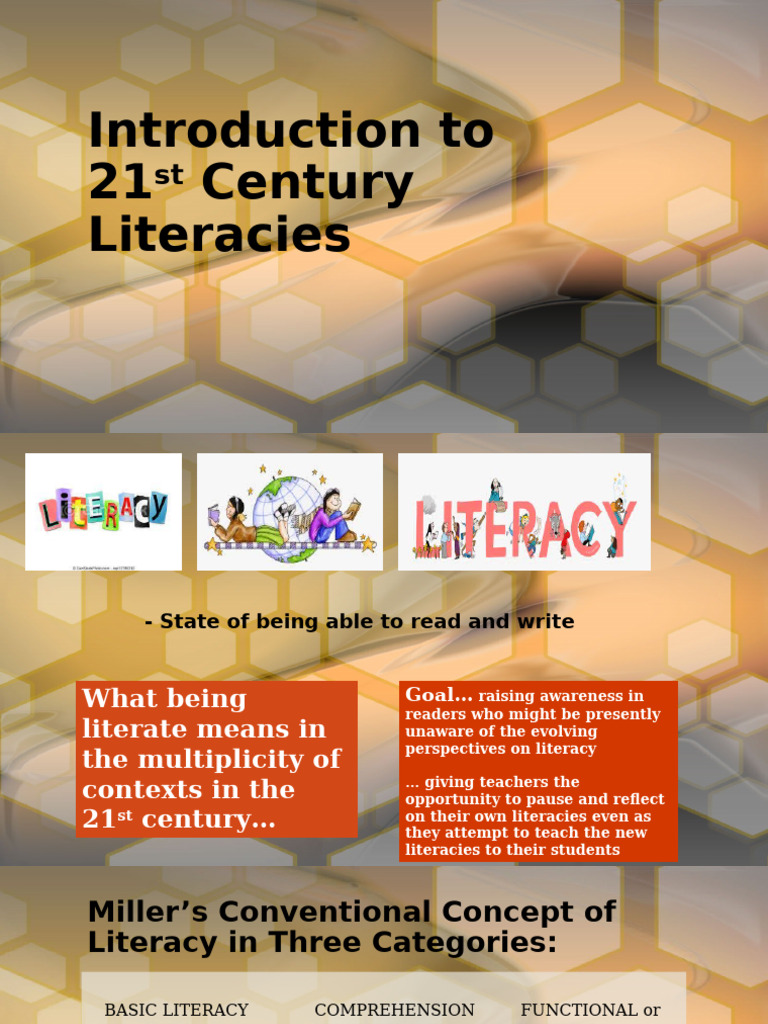Understanding 21st Century Literacies | PDF | Literacy | Writing