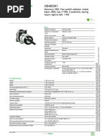 XB5AS542N Emergency Push Button Datasheet | PDF | Electrical ...