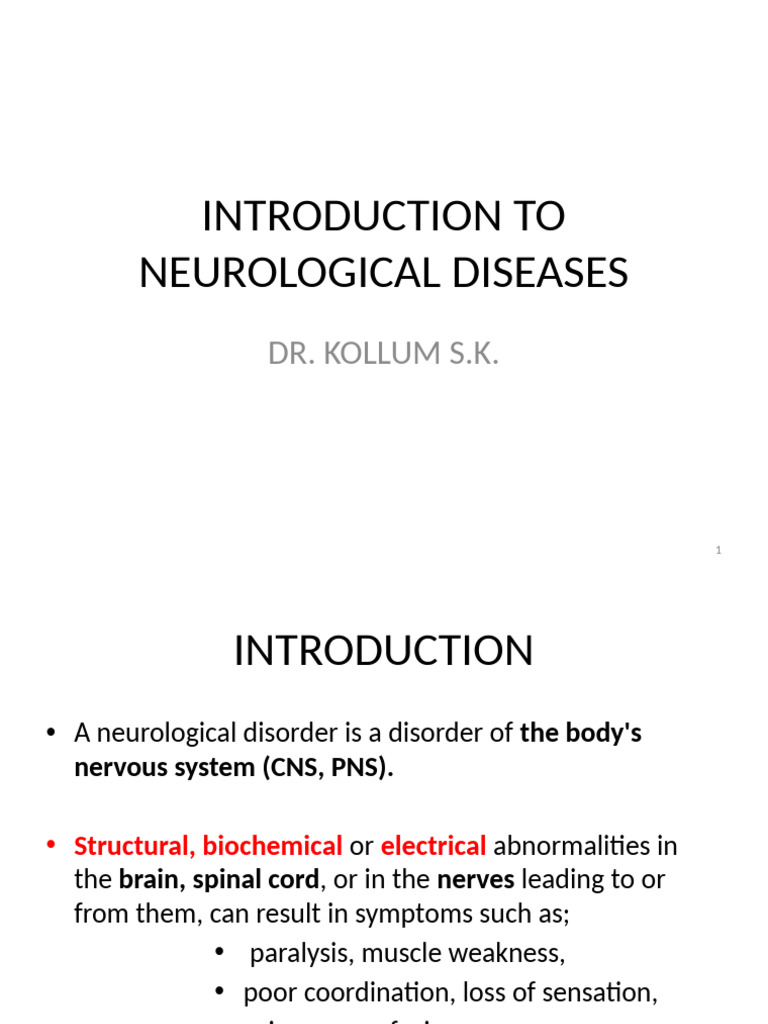 Neurological Diseases 1 | PDF | Neurological Disorders | Epilepsy