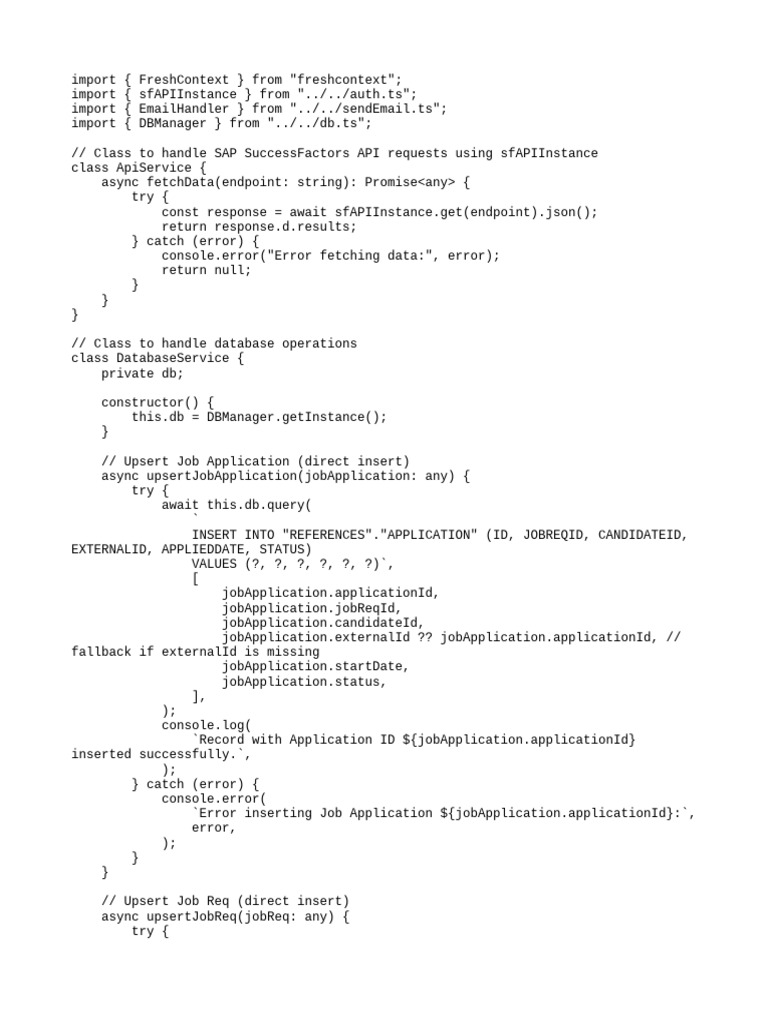 Job Application and Req Management | PDF | Information Technology ...