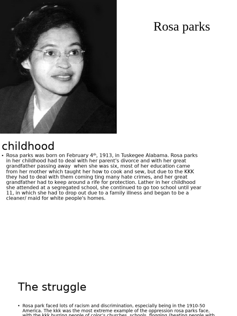 Rosa Parks | PDF