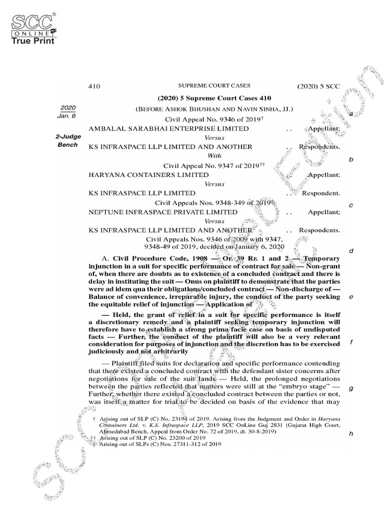Supreme Court Judgment on Modak Case | PDF | Federal Government Of The ...