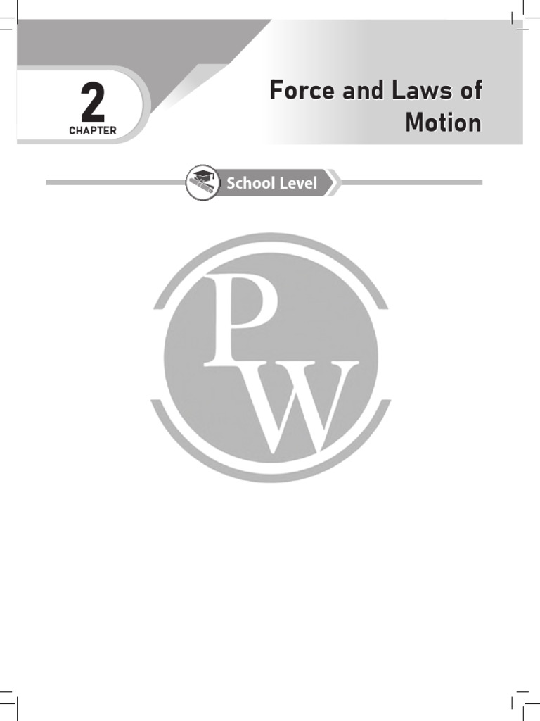 Force and Laws of Motion | PDF | Force | Momentum
