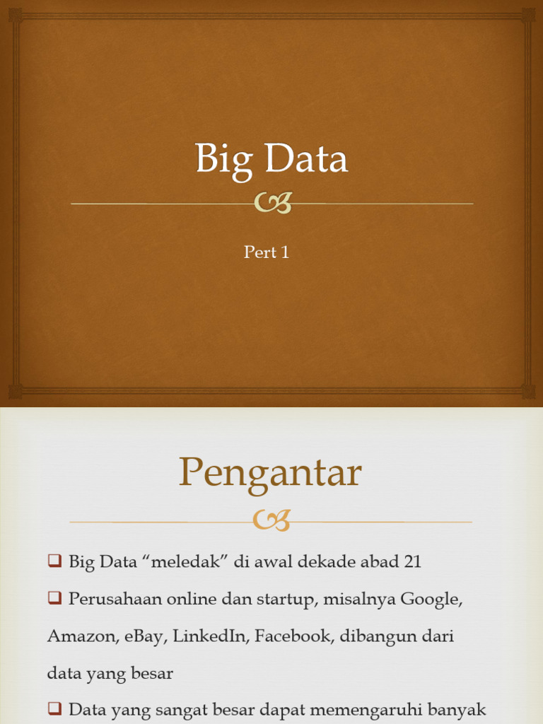 Memahami Konsep dan Nilai Big Data | PDF