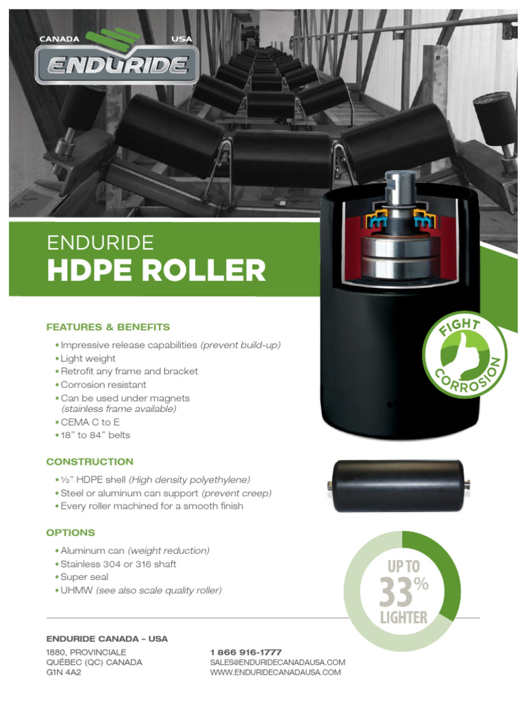 Enduride Scale Quality Rollers | PDF