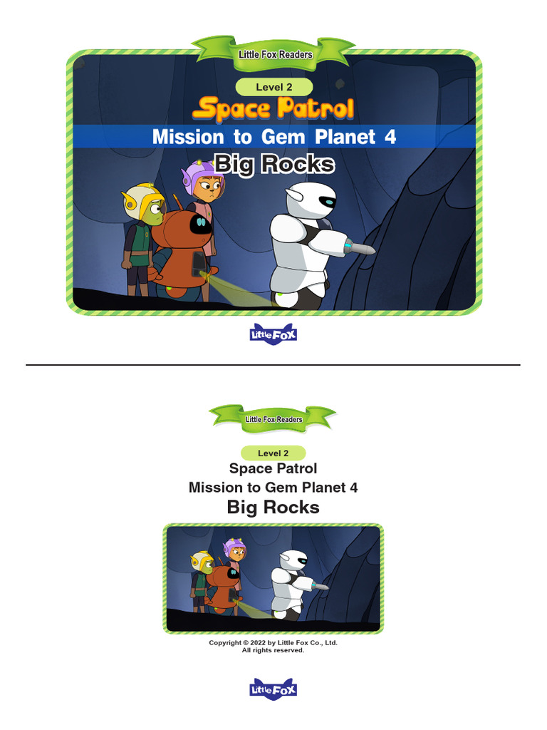 Space Patrol, Mission To Gem Planet 4 - Big Rocks | PDF