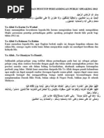Contoh Surat Rayuan Mengerjakan Haji
