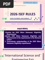 ISEF 2025 Display Guidelines | PDF | Data | Statistics