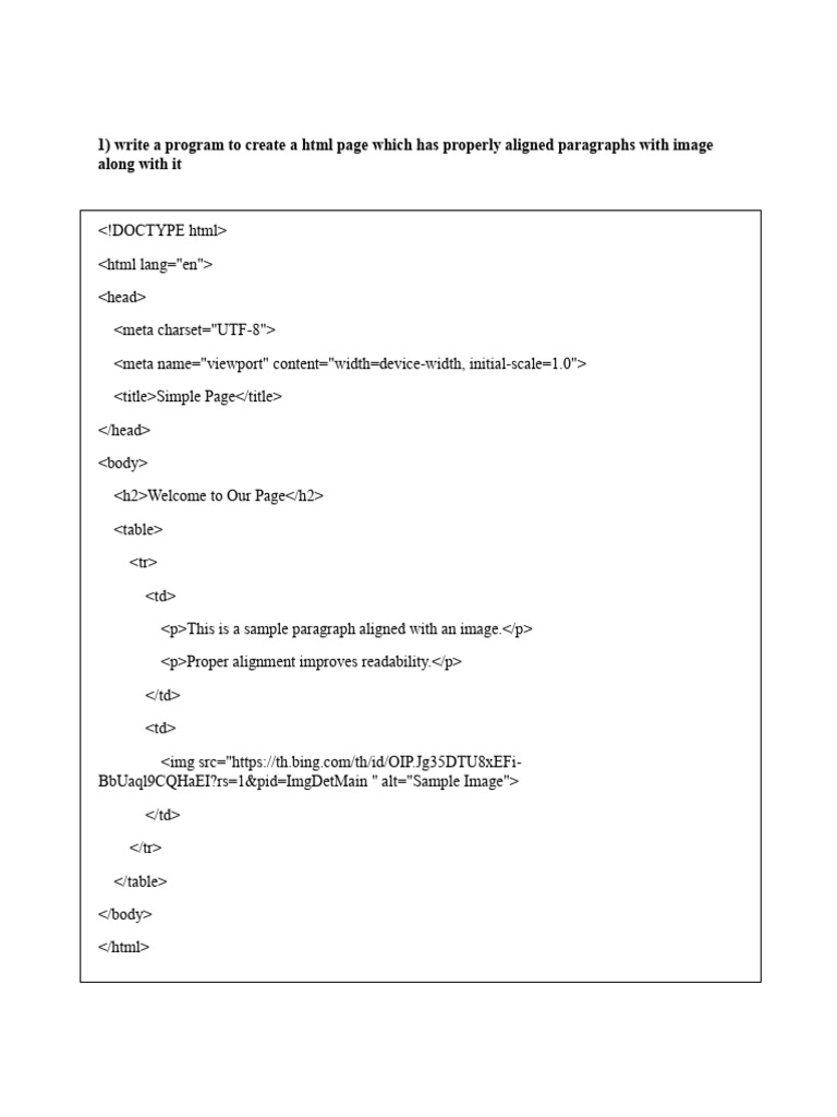 HTML Document Creation Guide | PDF | Html | Html Element