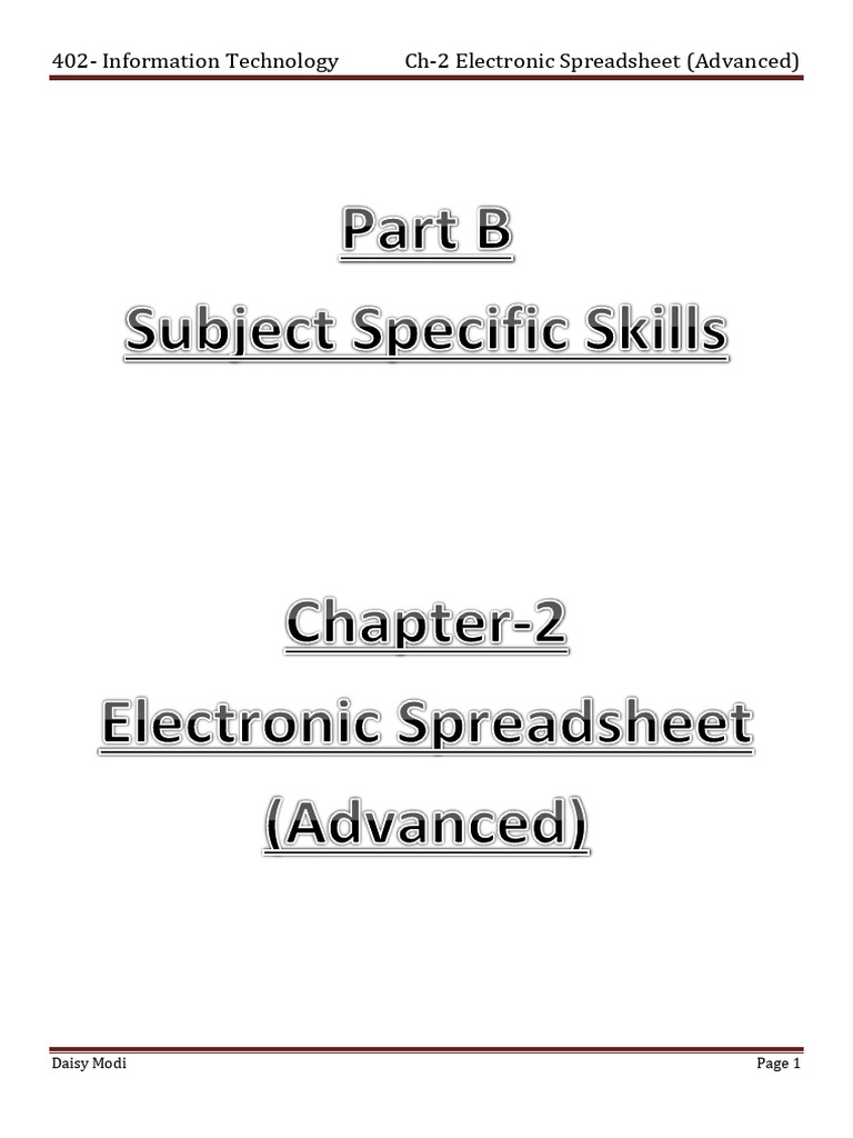 Advanced LibreOffice Calc Techniques | PDF | Spreadsheet | Hyperlink