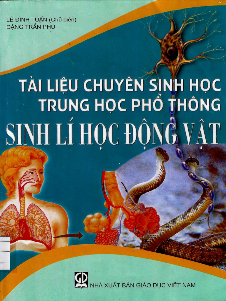 GIÁO TRÌNH SINH LÝ ĐỘNG VẬT DÀNH CHO HỌC SINH VÀ GIÁO VIÊN