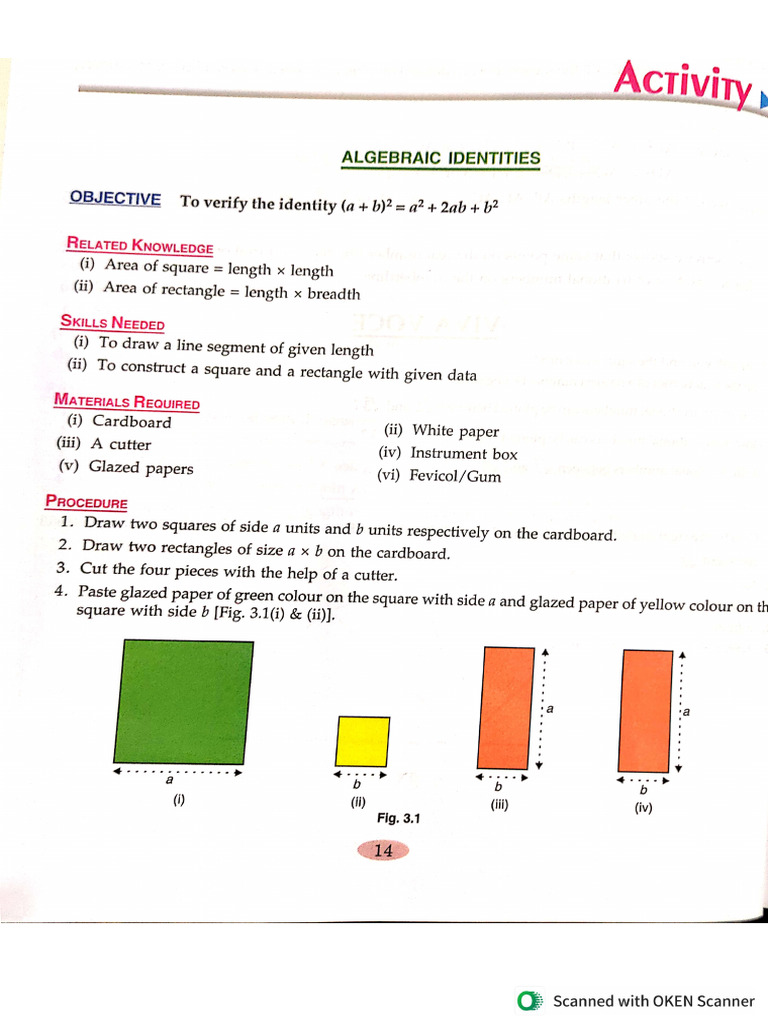 IX - Maths Lab Activities | PDF