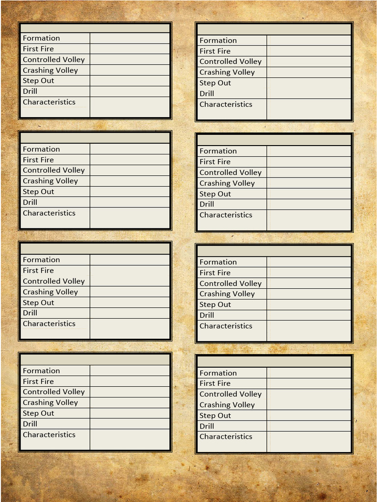 Sharp Practice - Game-Rosters | PDF