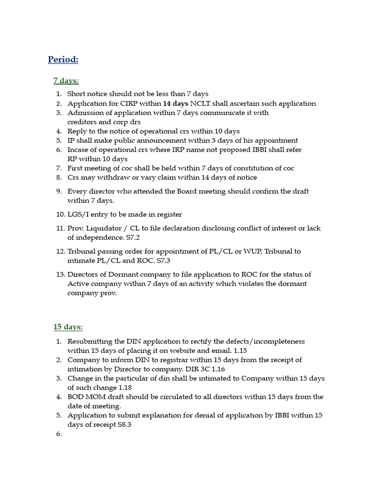 Corporate Compliance Deadlines Overview | PDF | Business Law | Private Law