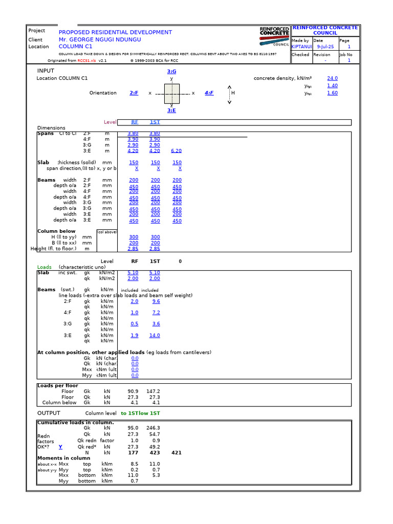 Column Design | PDF | Architectural Elements | Civil Engineering
