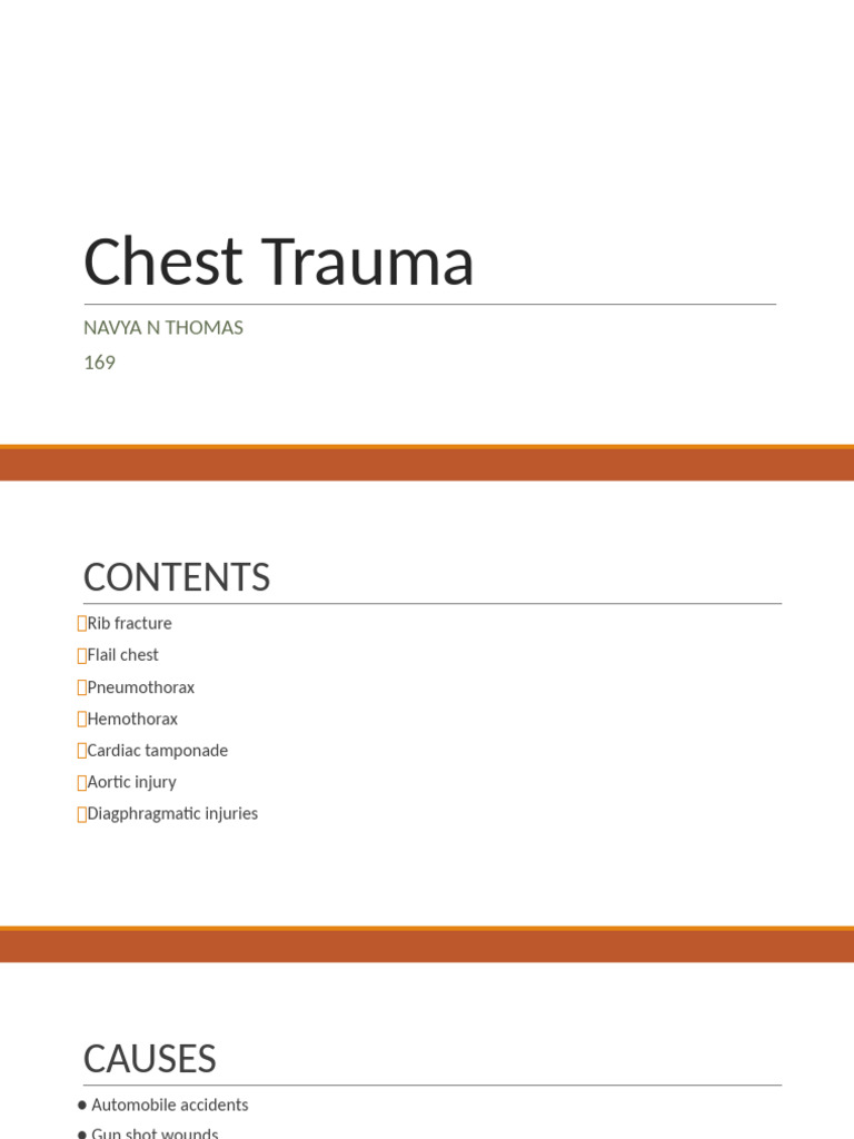 Wa0001 | PDF | Thorax | Major Trauma