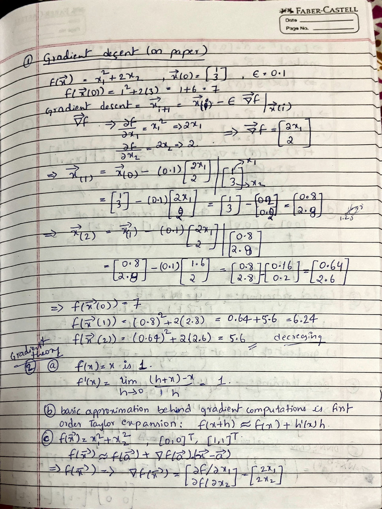 Machine Learning Math Solutions | PDF