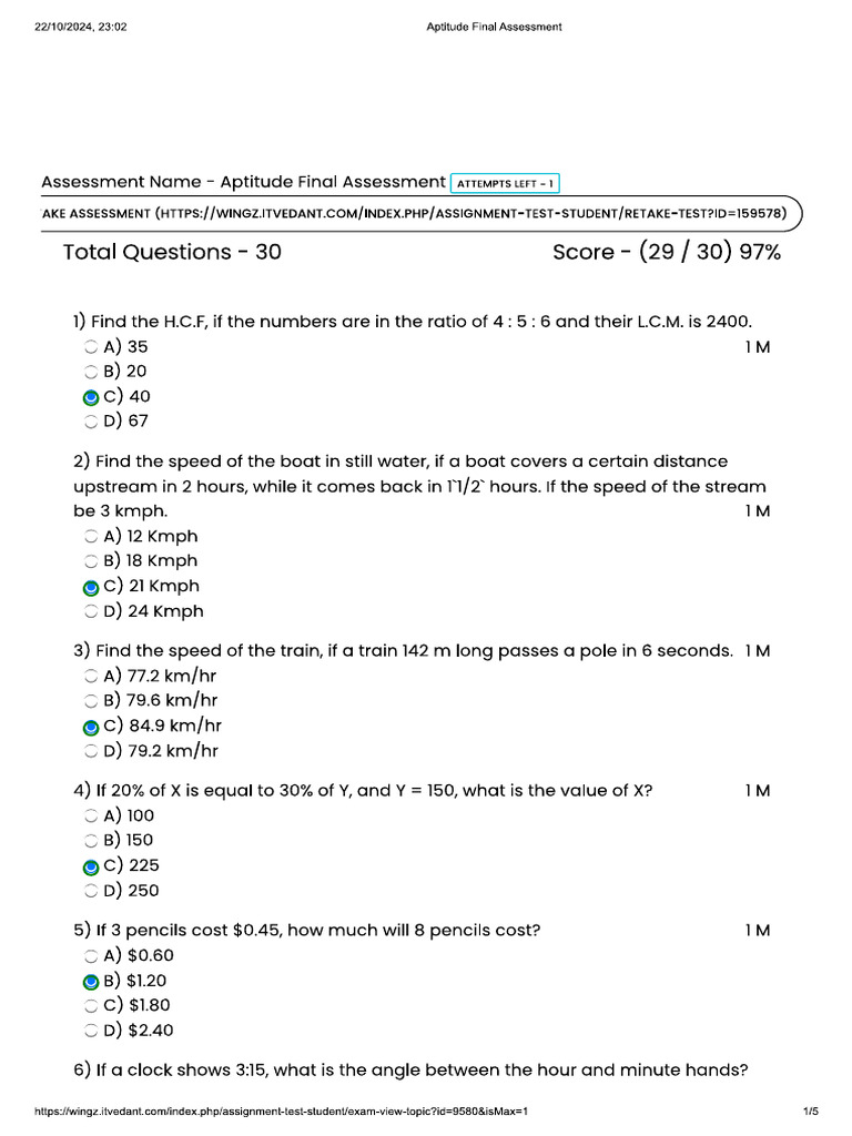 Final Assessment 1 | PDF