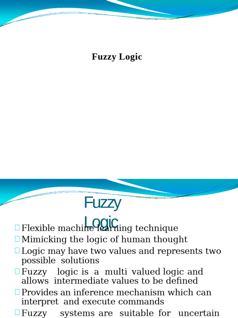Understanding Fuzzy Logic Concepts | PDF | Fuzzy Logic | Mathematics