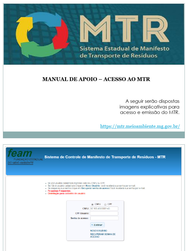 Como Emitir MTR: Guia Prático e Rápido | PDF | Desperdício