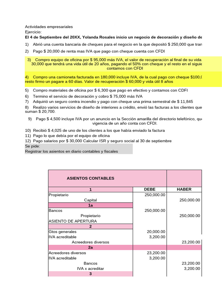 Calculo de Depreciacion Contable | PDF | Impuesto sobre la renta ...