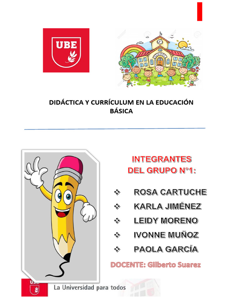 Didáctica y Currículum en Educación Básica | PDF | Plan de estudios ...