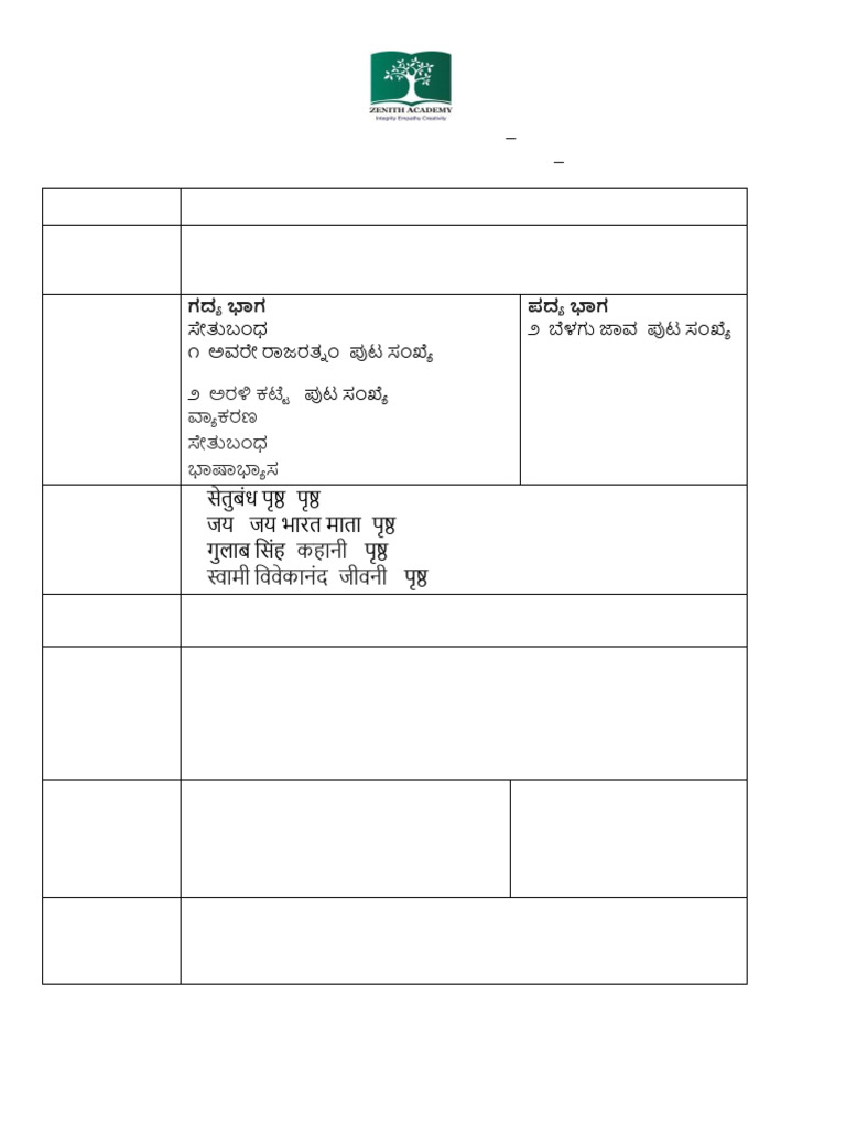 Timetable And Portions Grade 9 Pdf