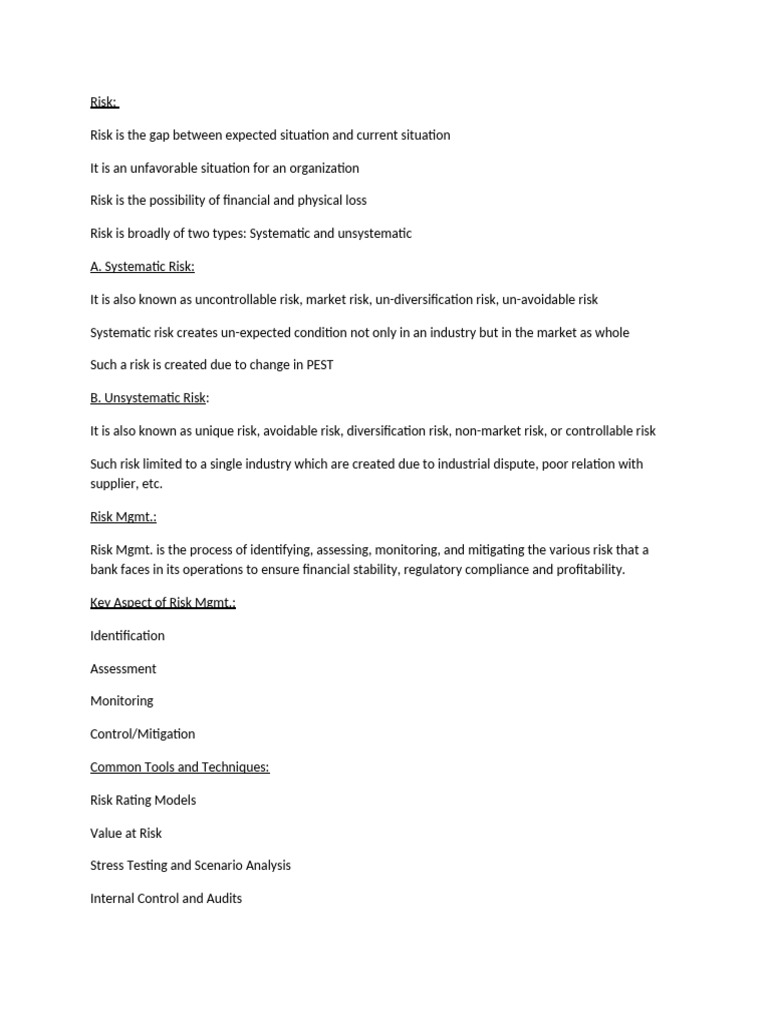 NRB Risk Management Guidelines Overview | PDF | Risk | Liquidity Risk