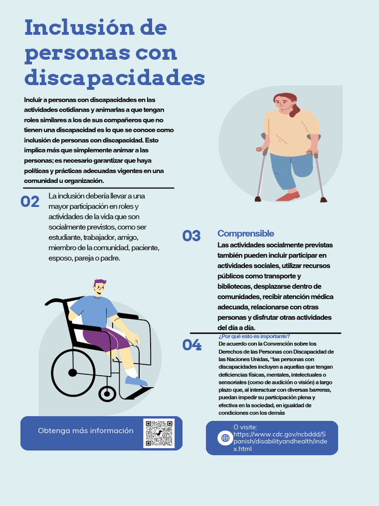 Inclusión de Personas con Discapacidad | PDF | Invalidez | Politica social