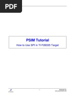 Download Tutorial - How to Use SPI in TI F28335 Target by Reginey Still SN88638902 doc pdf