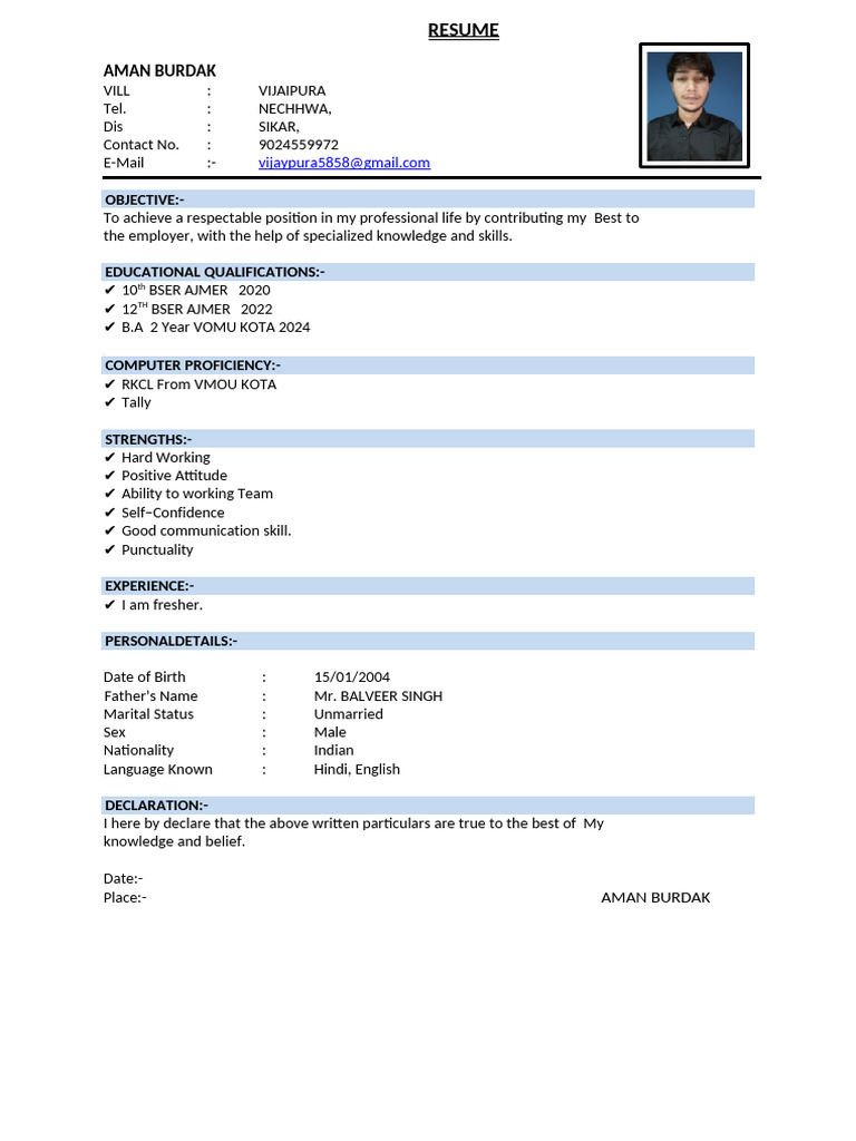 Aman 1 | PDF