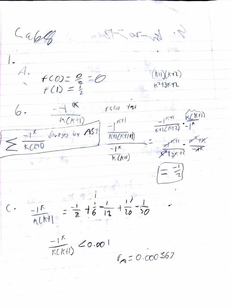 Calc 2 Notes | PDF