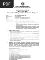 Download Kontrak Perkuliahan Bisnis Internasional by alphien SN88639028 doc pdf