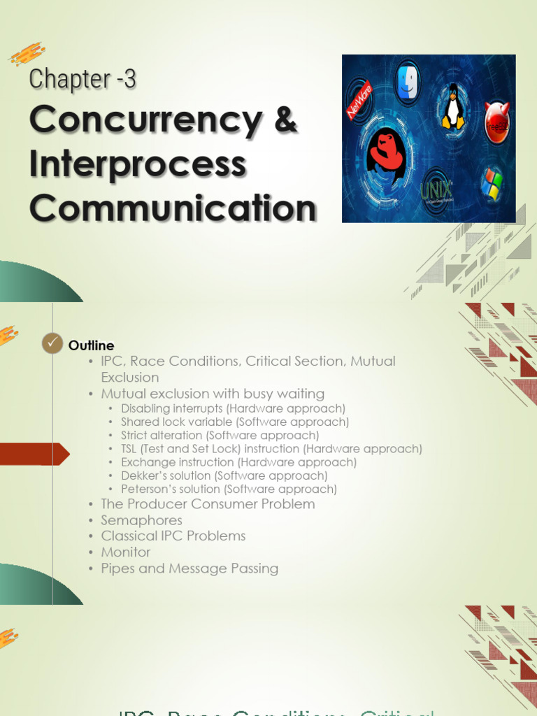 Concurrency and IPC Mechanisms Explained | PDF | Process (Computing ...
