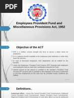 Employees Provident Fund Act 1991 | PDF | Employment | Government