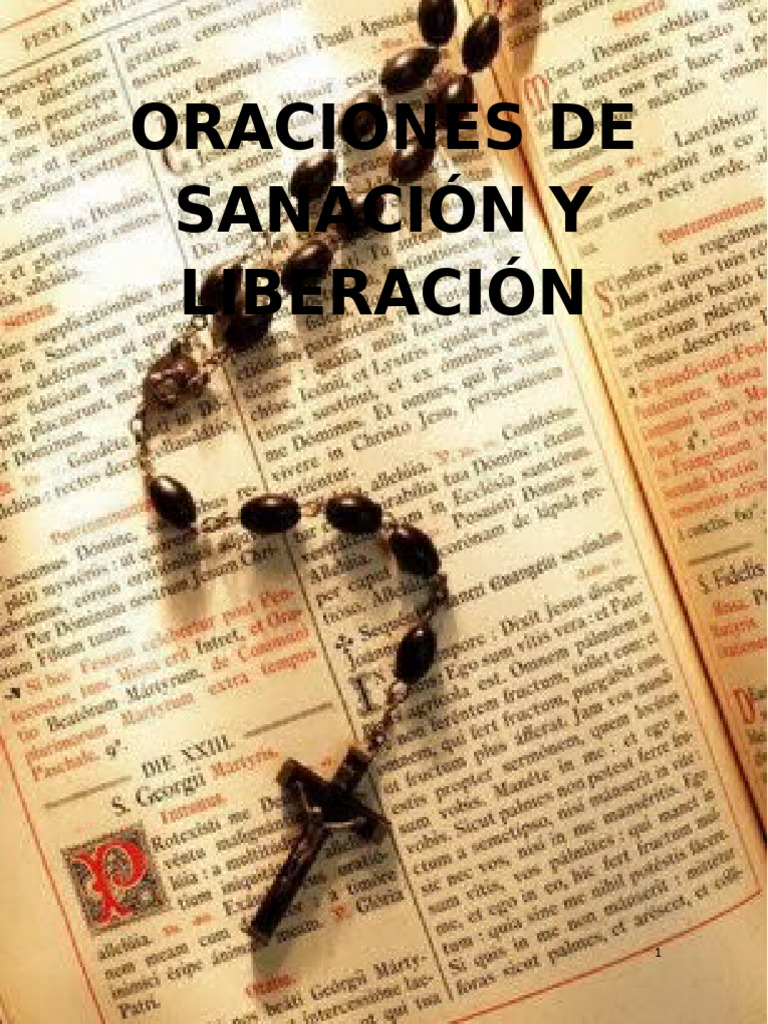 Oraciones de Sanacion y Liberacion | PDF | Intercesión | María, madre ...