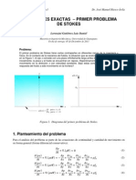 Deducción Completa (análitica/CFD) Del Primer Problema de Stokes / First Stokes Problem, Step by Step Deduction (Analytical and CFD)