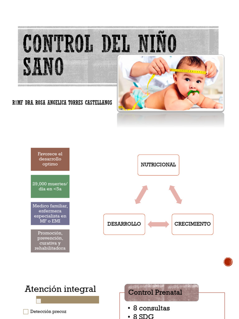 Control Integral del Niño Sano | PDF | Alimentos | Nutrición