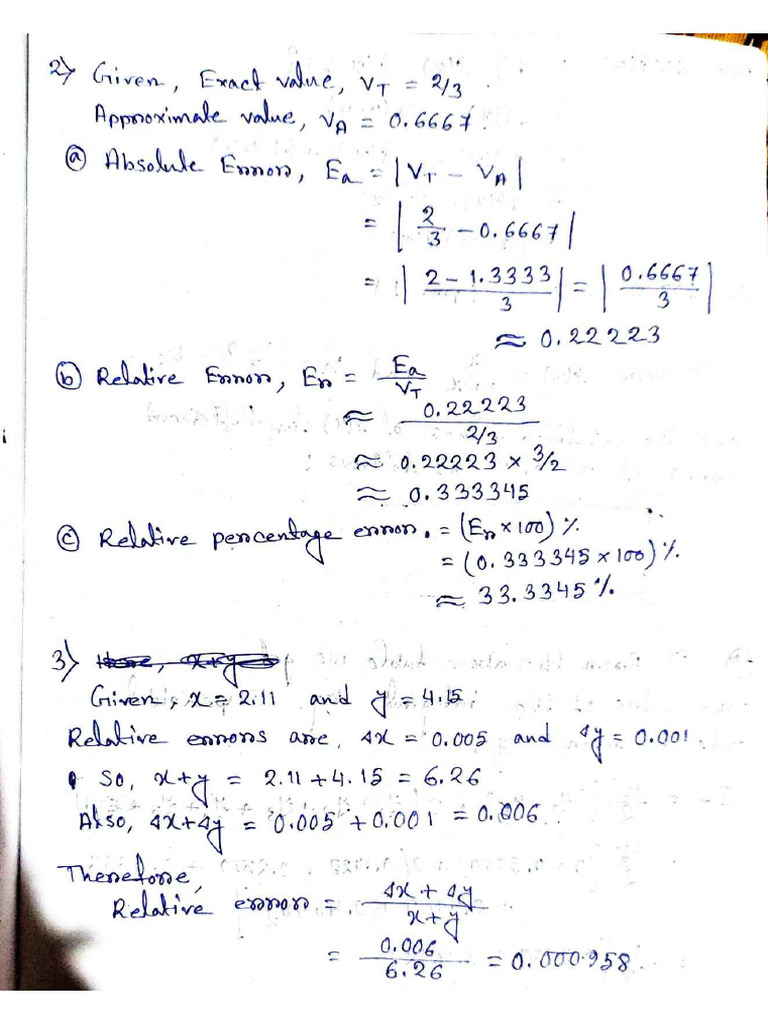 Numerical | PDF