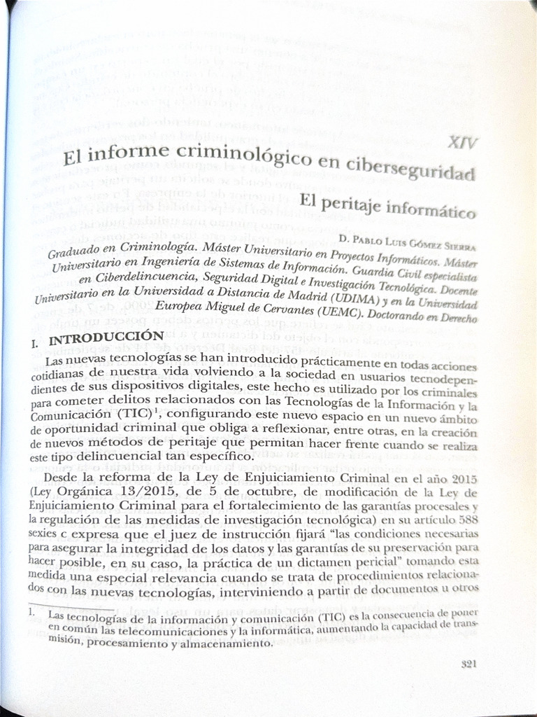 El Peritaje Informático-1-10 | PDF